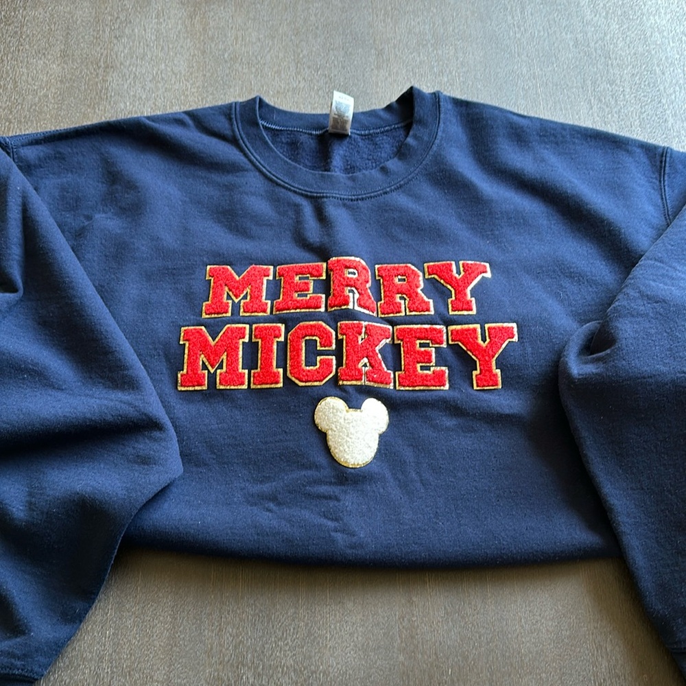 Merry Mickey Crewneck